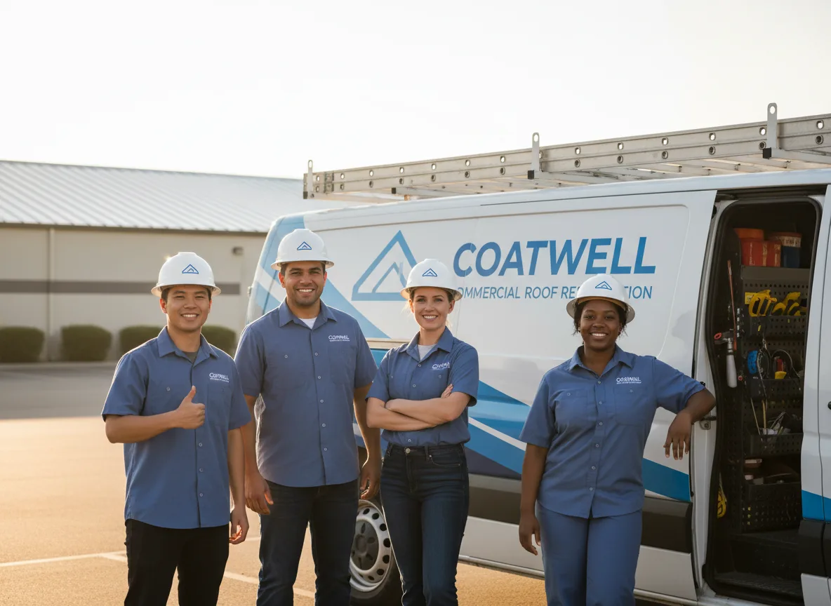 Commercial roof coating company in Oden, MI